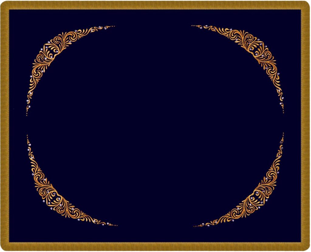 Regal decorations Bimah cover navy