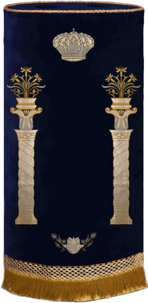 Classic pillars Torah cover